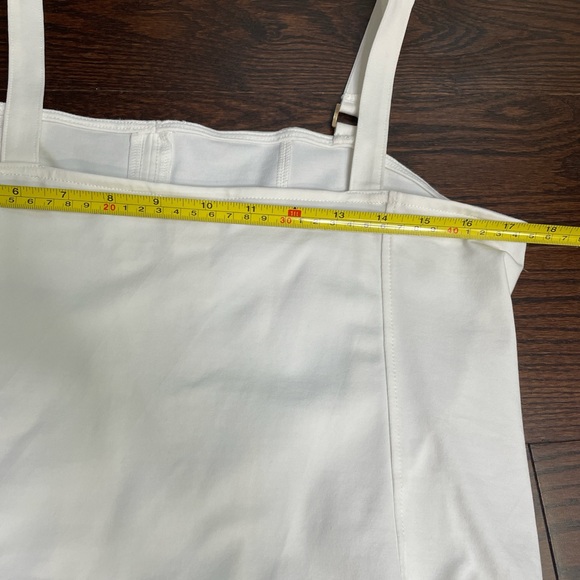 Girl's Large H&M White Strappy Bodysuit with Golden Buckle Details 🤍✨ - Picture 3 of 8